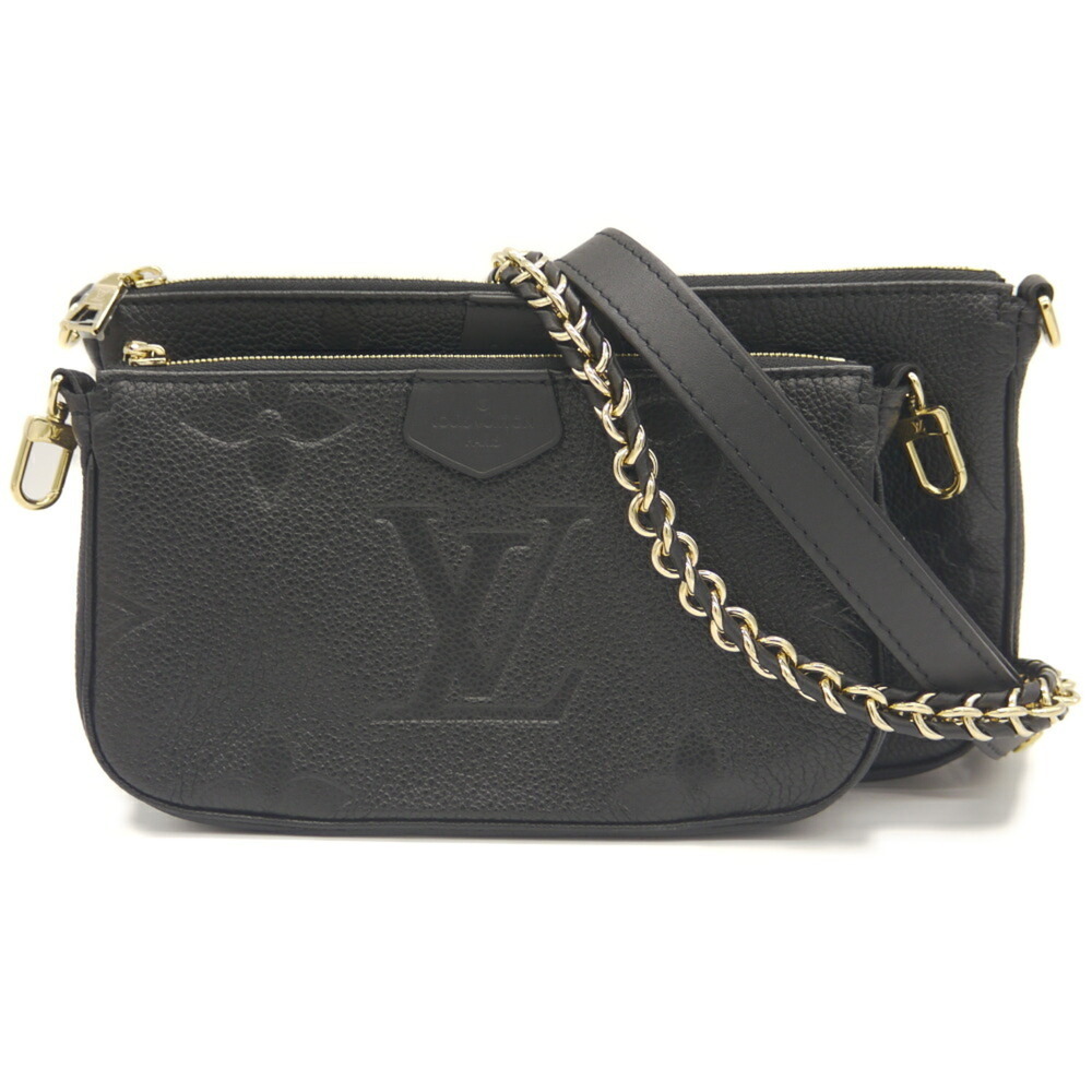 LOUIS VUITTON Louis Vuitton Multi Pochette Accessoires Monogram Empreinte Noi...
